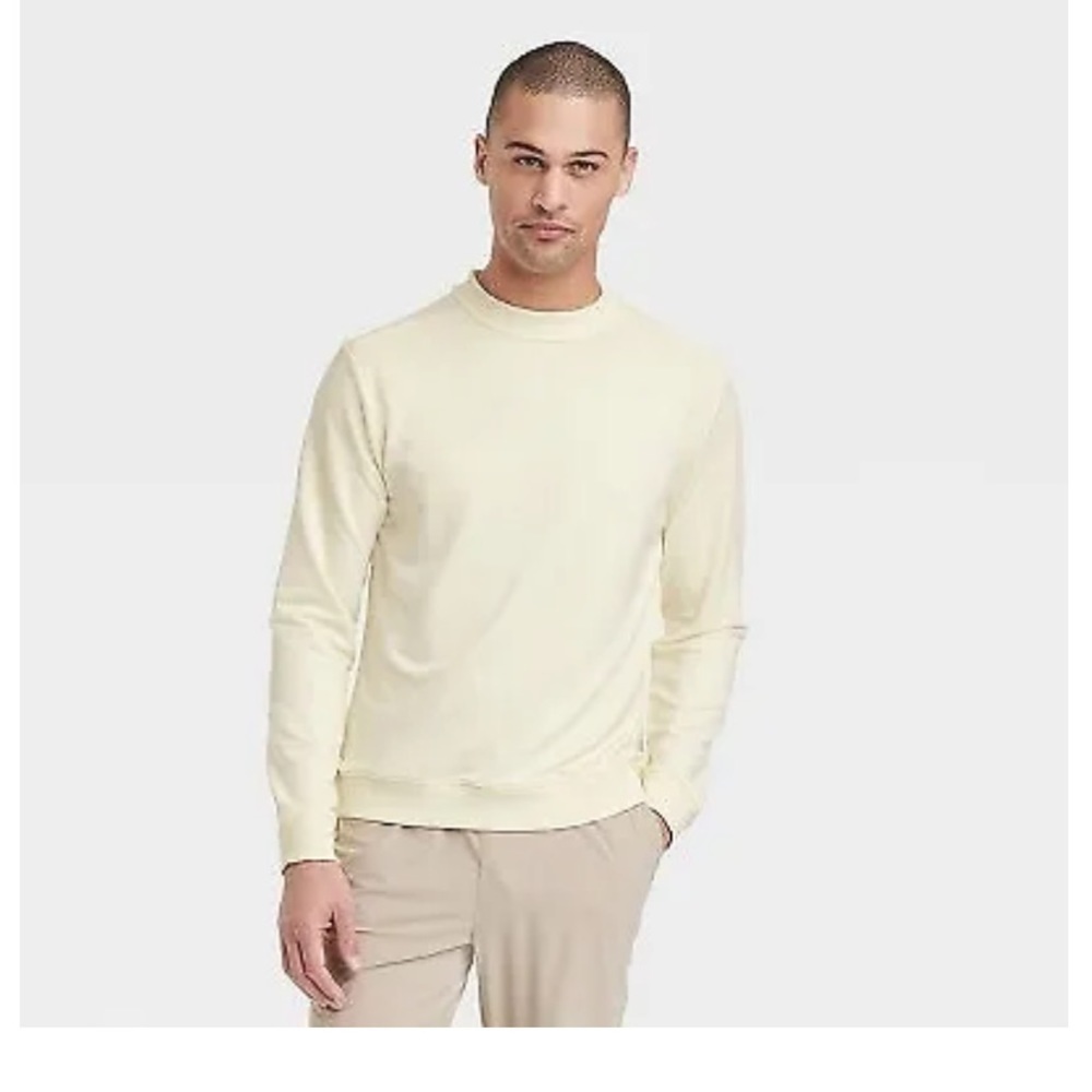 All in motion mens soft gym crew nwt